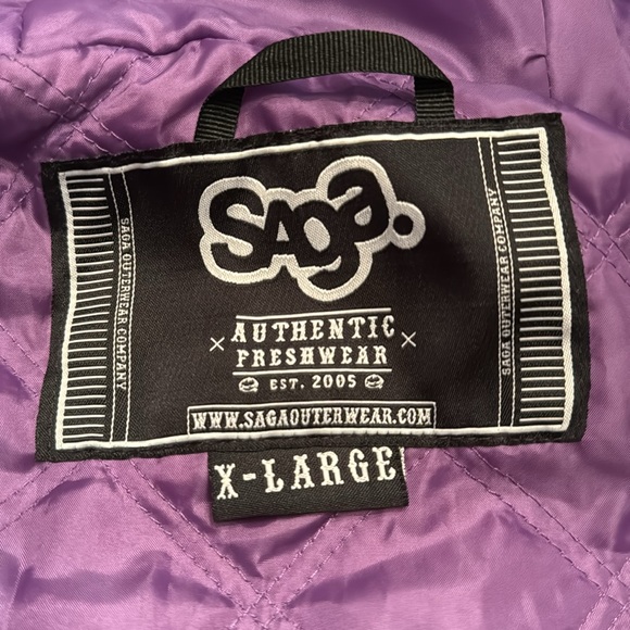 Saga Outwear hooded ski jacket. Size XL. - Picture 11 of 17